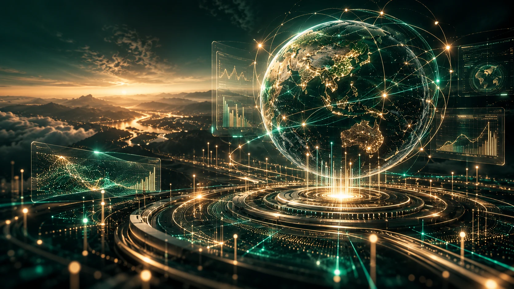 AI与数据科技概念视觉